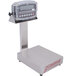 Cardinal Detecto EB-30-190 30 lb. Electronic Bench Scale with 190 Indicator and Tower Display, Legal for Trade Main Thumbnail 3