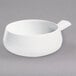 Hall China by Steelite International HL6430ABWA Bright White 16 oz. Side Handle Soup Bowl - 24/Case Main Thumbnail 1