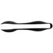 Sabert UBK36T 10 7/8" Black Disposable Plastic Squeeze Tongs - 36/Case Main Thumbnail 3