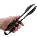 Sabert UBK36T 10 7/8" Black Disposable Plastic Squeeze Tongs - 36/Case Main Thumbnail 6