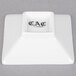 CAC CTY-34 Citysquare 4.5 oz. Bright White Square Porcelain Bowl - 48/Case Main Thumbnail 4