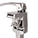 An Edlund stainless steel manual can opener with adjustable bar and base.