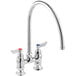 Waterloo Deck Mount Faucet with 12" Gooseneck Spout and 4" Centers Main Thumbnail 3