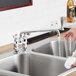 Waterloo Deck-Mounted Faucet with 4" Centers and 12" Swing Spout Main Thumbnail 1