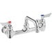 Waterloo Wall-Mounted Faucet with 8" Centers and 6" Swing Spout Main Thumbnail 3