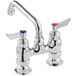 Waterloo Deck-Mounted Faucet with 4" Centers and 6" Swing Spout Main Thumbnail 4