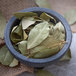 A bowl of Regal Bay Leaves.