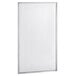 Bobrick B-165 2436 24" x 36" Wall-Mounted Mirror with Stainless Steel Channel Frame