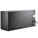 Avantco UBB-72-GT-G 72" Black Underbar Height Narrow Glass Door Back Bar Refrigerator with Galvanized Top and LED Lighting Main Thumbnail 4