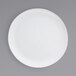 Front of the House BPT033WHP20 Harmony 15" Bright White Coupe Round Porcelain Platter - 2/Case Main Thumbnail 1