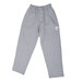 Chef Revival unisex houndstooth chef pants in grey and white with a logo on the side.