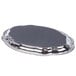 Vollrath 47265 Odyssey 18 1/8" x 13" Oval Gold Trim Metal Catering Tray Main Thumbnail 5