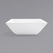 Front of the House BBO006WHP10 Kyoto 60 oz. Bright White Tall Square Porcelain Bowl - 2/Case Main Thumbnail 1