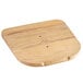 Lancaster Table & Seating Alloy Series Natural Wooden Seat for Industrial Cafe Chairs Main Thumbnail 4