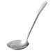 A Vollrath 18/8 stainless steel ladle with a long handle.