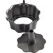 Wilton 191002849 6" Non-Stick Steel Scalloped Angel Food Cake / Bundt Pan with Removable Bottom - 2 1/2" Deep Main Thumbnail 4