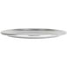 An American Metalcraft aluminum coupe pizza pan on a white surface.