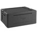Vollrath Black Flip Down Top Loading EPP Insulated Food Pan Carrier- 6" Deep Full-Size Pan Max Capacity Main Thumbnail 1