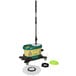 Bissell Commercial CM500D-GRN CycloMop Spin Mop and Bucket System with Dolly, 2 Mop Heads, and Scrub Brush Main Thumbnail 1