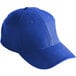 A royal blue Mercer Culinary baseball cap.