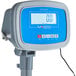 An AvaWeigh digital receiving scale with blue and white accents.