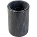 An American Metalcraft black marble wine cooler with a handle.