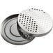 American Metalcraft DT3 5 1/2" Round Stainless Steel Drip Tray Main Thumbnail 3