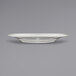 International Tableware AT-6 Athena 6 3/8" Ivory (American White) Wide Rim Rolled Edge Plate - 36/Case Main Thumbnail 2
