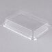 Durable Packaging P4700-250 Clear Dome Lid for 13" x 9" Foil Cake Pan - 25/Pack Main Thumbnail 2