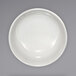 International Tableware AT-15 Athena 18 oz. Ivory (American White) Embossed Stoneware Nappie / Oatmeal Bowl - 36/Case Main Thumbnail 2