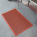 Notrax 755-101 T30 Competitor 3' x 5' Red Grease-Resistant Rubber Floor Mat with Bevel Edge - 1/2" Thick Main Thumbnail 1