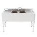 Regency 2 Bowl Underbar Sink with Faucet and Two Drainboards - 48" x 18 3/4" Main Thumbnail 4