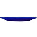 An International Tableware cobalt blue stoneware platter with a white background.