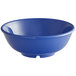 An Elite Global Solutions Brazil melamine bowl in blue.