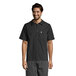 Uncommon Threads 0924 Black Customizable Short Sleeve Cook Shirt with Full Mesh Back Main Thumbnail 2