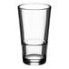 An Acopa Select stackable highball glass with a single line on it.