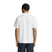Uncommon Threads 0924 White Customizable Short Sleeve Cook Shirt with Full Mesh Back Main Thumbnail 3