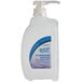 Kutol 65636 Health Guard 33.8 oz. / 1 Liter Dye and Fragrance Free 62% Alcohol Clean Shape Pump Bottle Instant Hand Sanitizer Gel - 8/Case Main Thumbnail 2