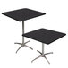 Resilient Laminate 30" x 30" Square Adjustable Height Bistro Table Package Main Thumbnail 1