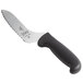 Mercer Culinary M18134BK Ultimate White® 6" Offset Wavy Edge Bread Knife - Black Handle Main Thumbnail 3