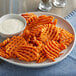 McCain Harvest Splendor 2.5 lb. Sweet Potato Cross Trax Waffle Fries - 6/Case Main Thumbnail 1