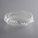 Choice 10" Clear Hinged Pie Container with Low Dome Lid Main Thumbnail 3