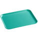 A mint green MFG Tray cafeteria tray on a white background.