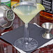 Fineline Flairware 2306-CL 6 oz. 2-Piece Plastic Martini with Clear Base - 144/Case Main Thumbnail 8