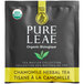 Pure Leaf Organic Chamomile Herbal Pyramid Tea Sachets - 20/Box Main Thumbnail 3