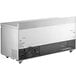 Avantco SS-WT-72R-HC 72" Three Door Stainless Steel ADA Height Worktop Refrigerator with 3 1/2" Backsplash Main Thumbnail 3