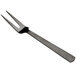 An American Metalcraft black cold meat fork with a hammered handle.
