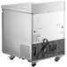 Avantco SS-WT-27R-HC 27" Stainless Steel ADA Height Worktop Refrigerator with 3 1/2" Backsplash Main Thumbnail 3