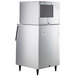 Hoshizaki KML-500MAJ Low Profile 30" Air Cooled Crescent Cube Ice Machine with Stainless Steel Finish Ice Storage Bin - 442 lb. Per Day, 500 lb. Storage Main Thumbnail 2