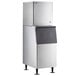 Hoshizaki KMD-410MAJ 22" Air Cooled Crescent Cube Ice Machine with Stainless Steel Finish Ice Storage Bin - 418 lb. Per Day, 300 lb. Storage Main Thumbnail 1